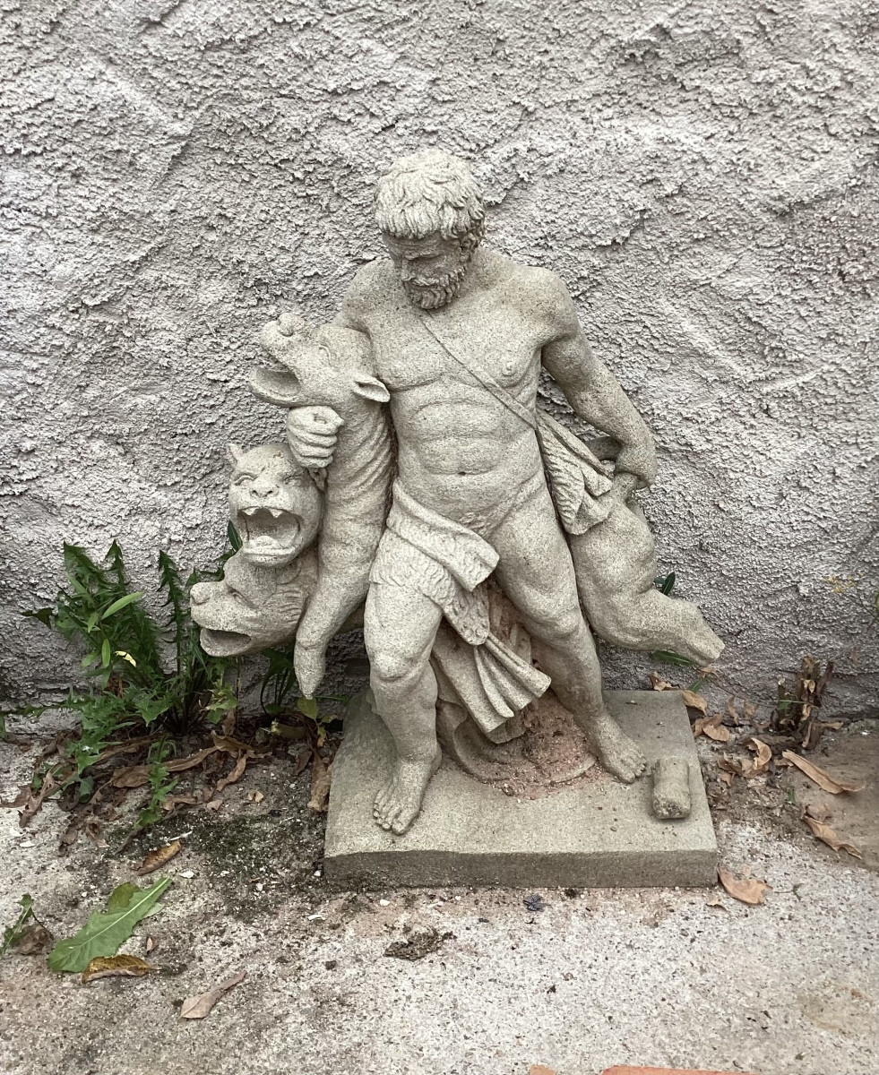 Granite Statue From The Early 20th Century 