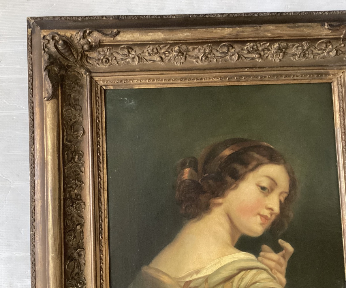 19th Century Portrait Painting -photo-2