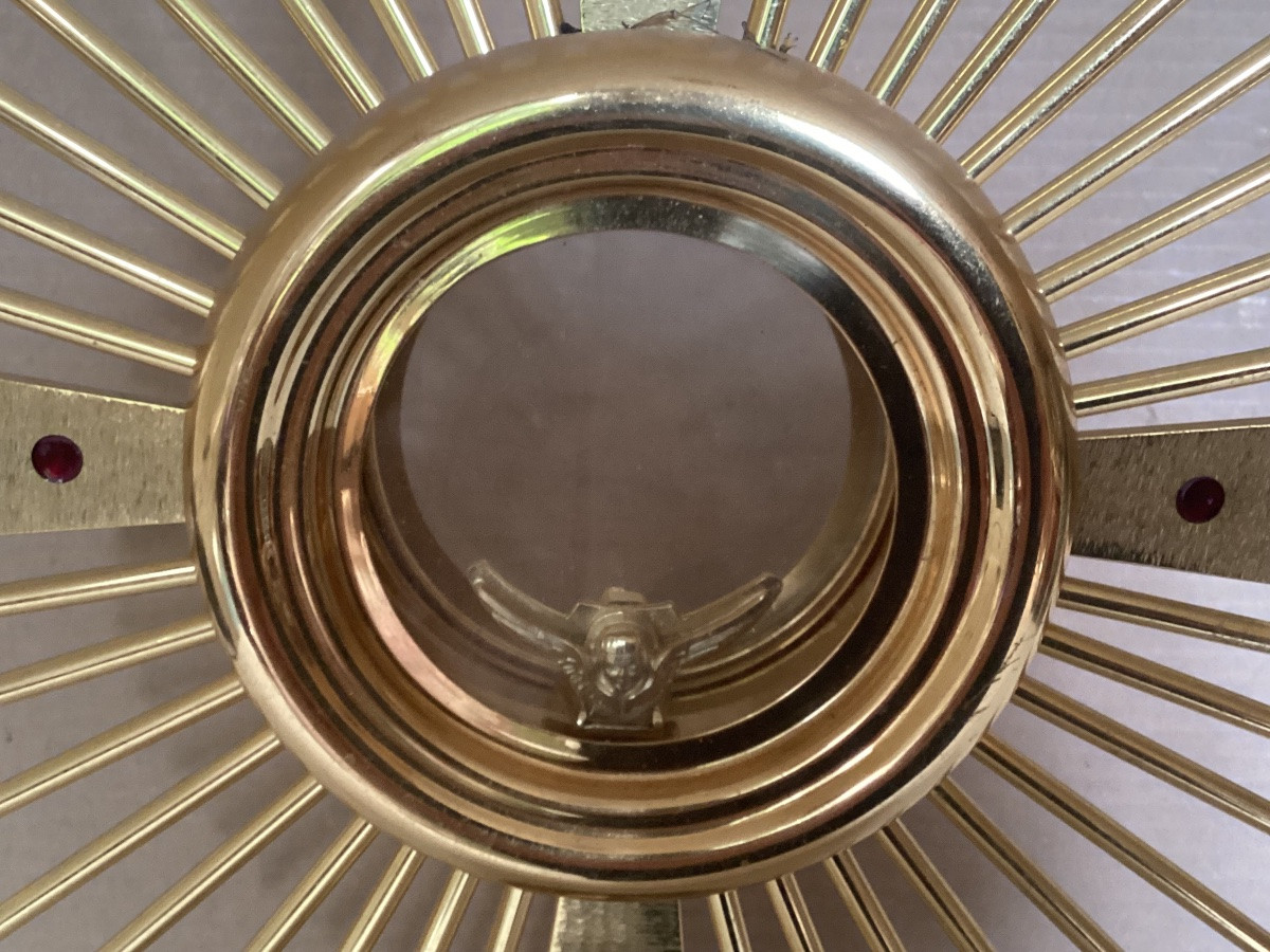 Ostensoir début 20ème -photo-3