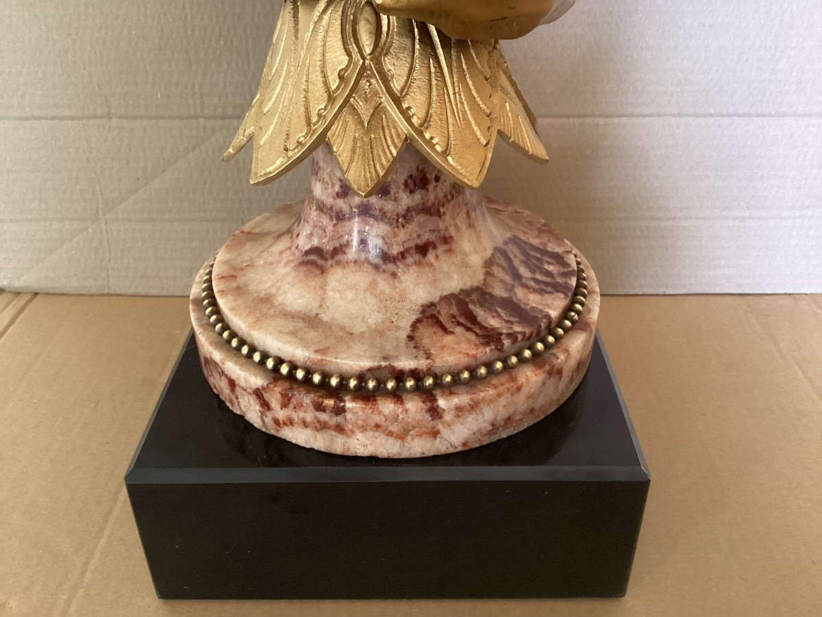 Signed Bust Of A Woman -photo-4