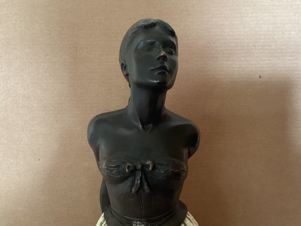 Degas statue façon bronze -photo-2