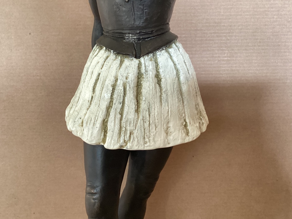 Degas statue façon bronze -photo-4