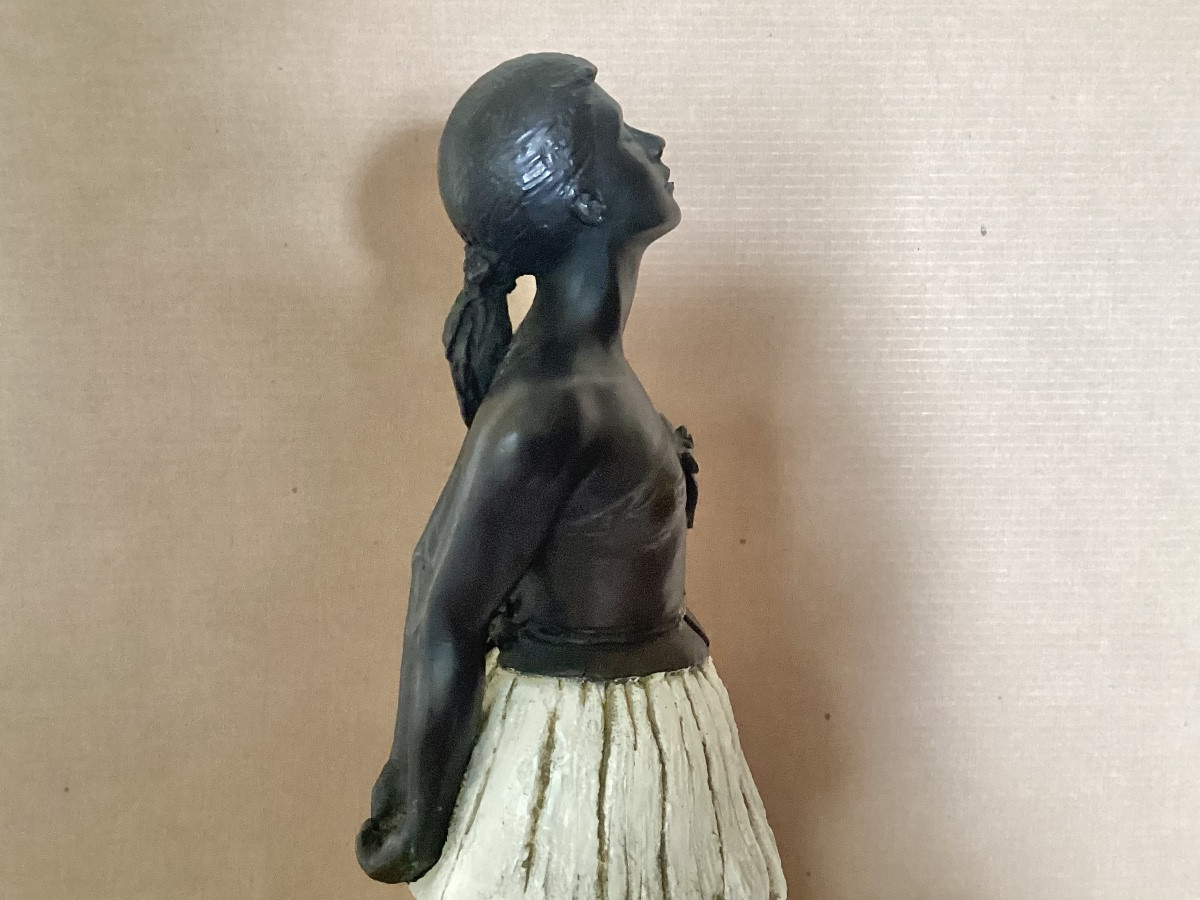Degas statue façon bronze -photo-3