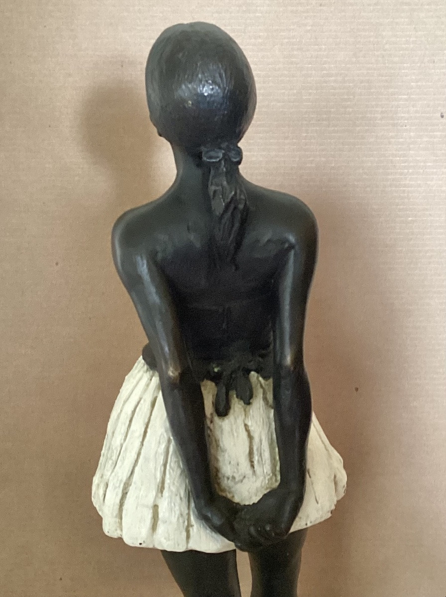 Degas statue façon bronze -photo-5