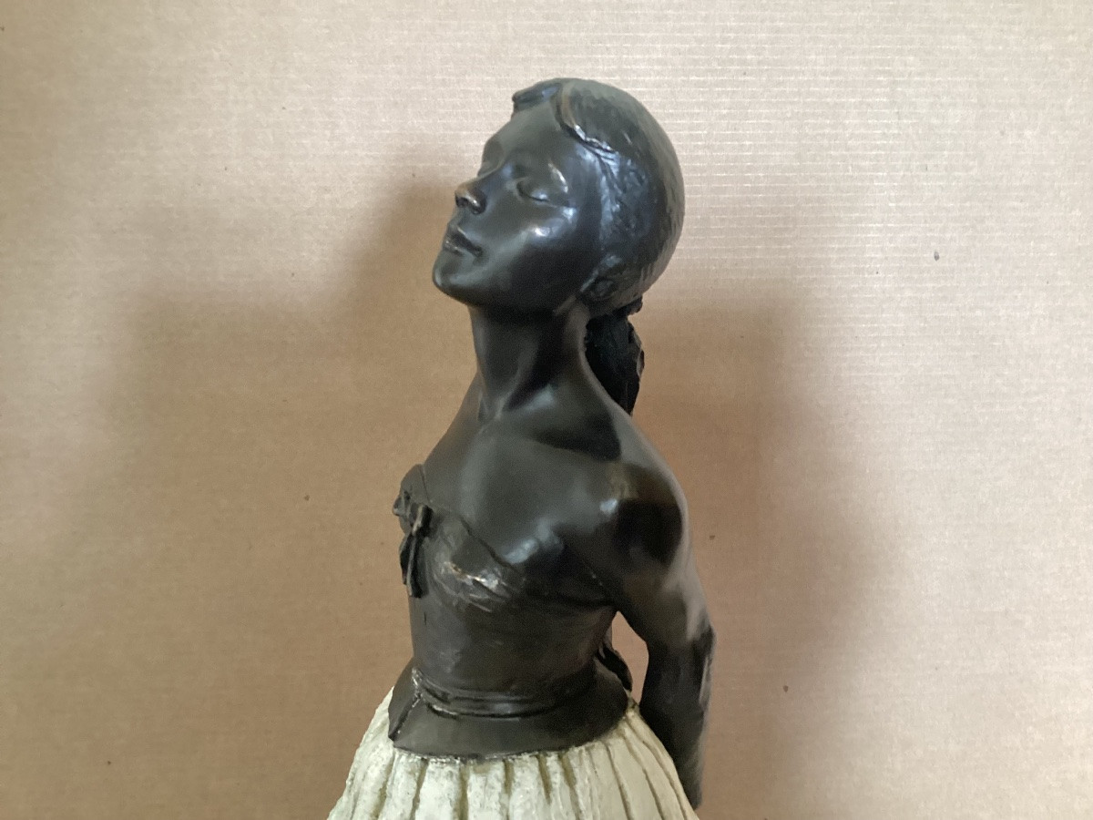 Degas statue façon bronze -photo-6
