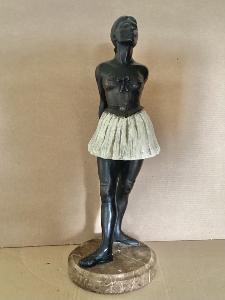 Degas statue façon bronze 