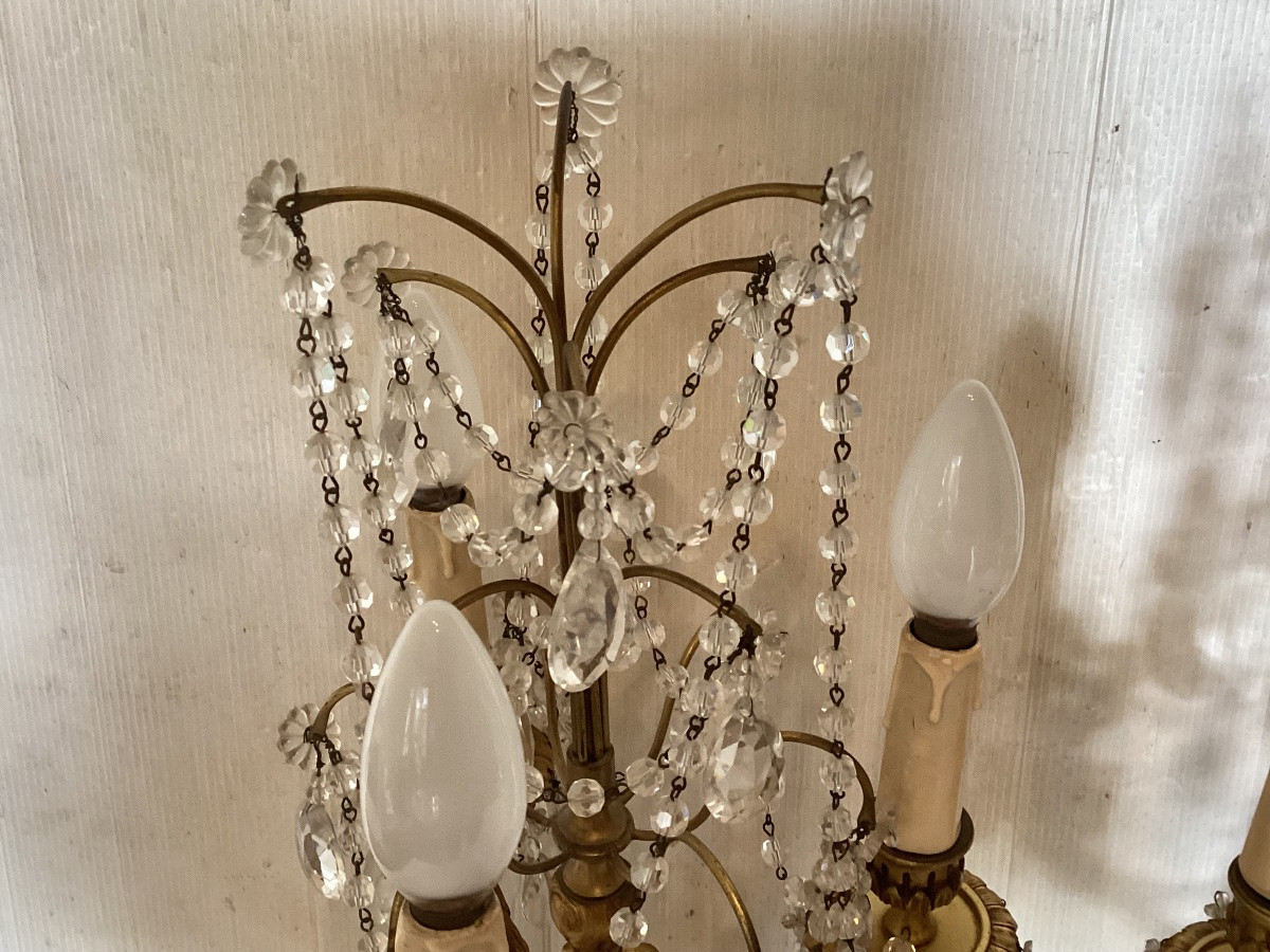 Pair Of Louis XVI Girandoles -photo-3