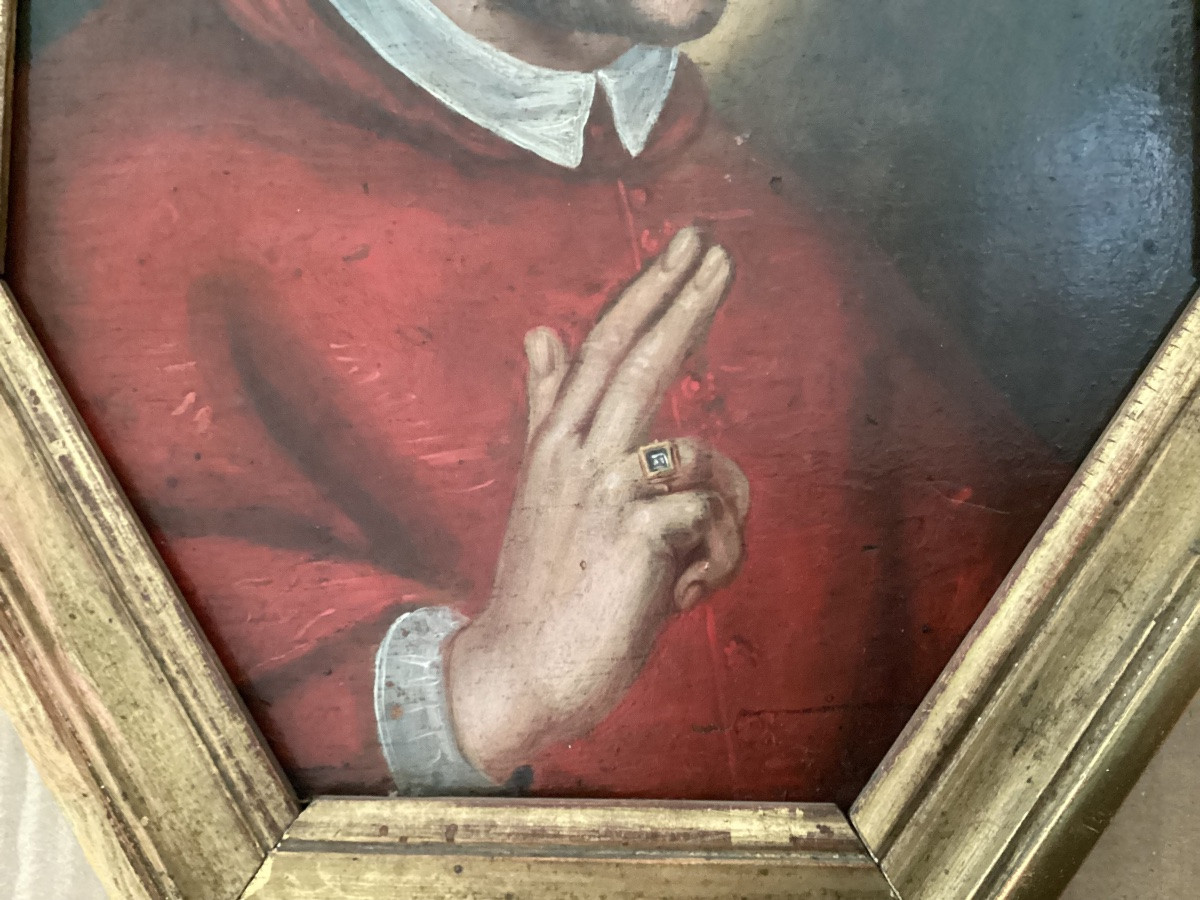 Peinture sur panneau 17ème-photo-4