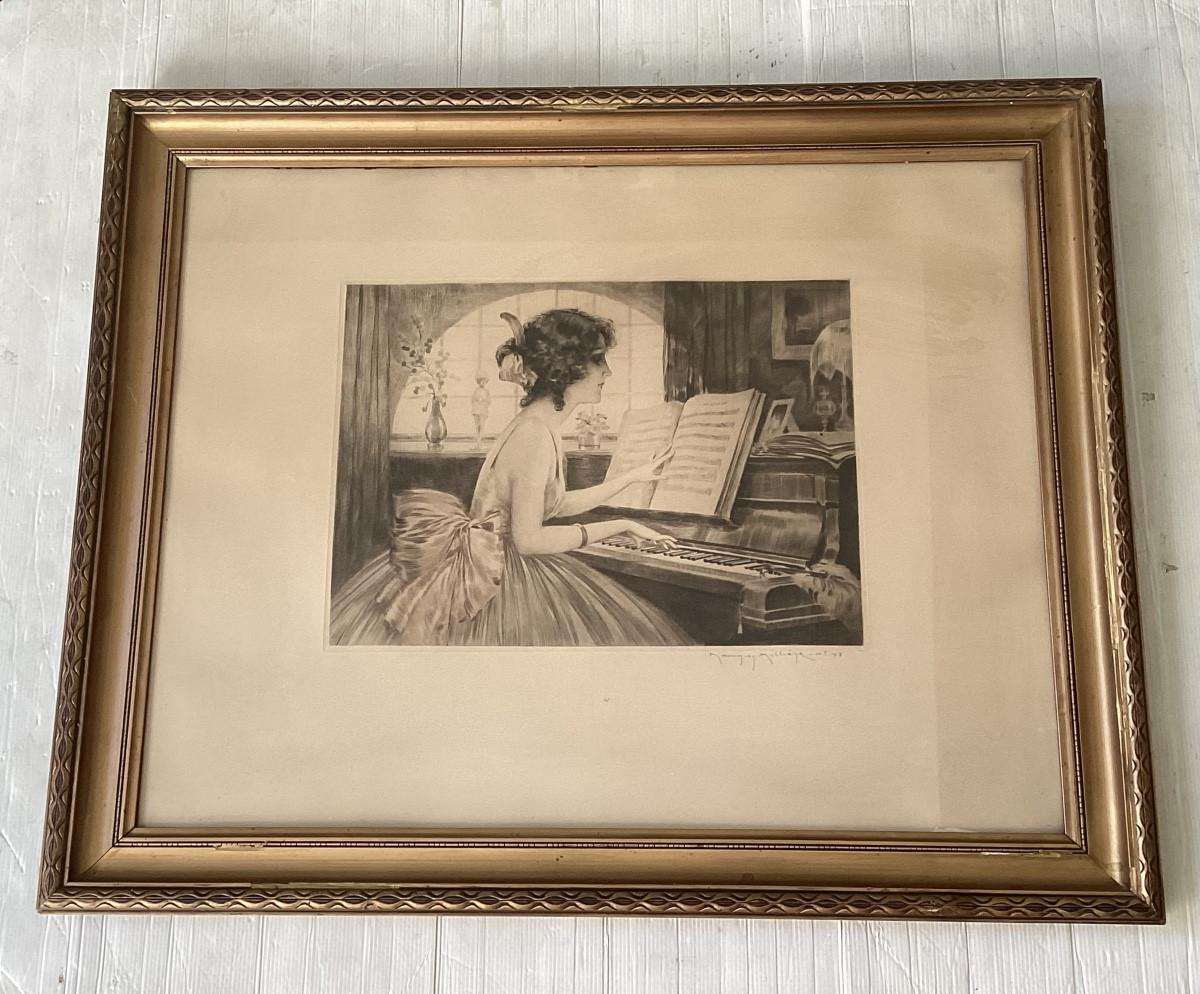 Gravure de Maurice Millière 