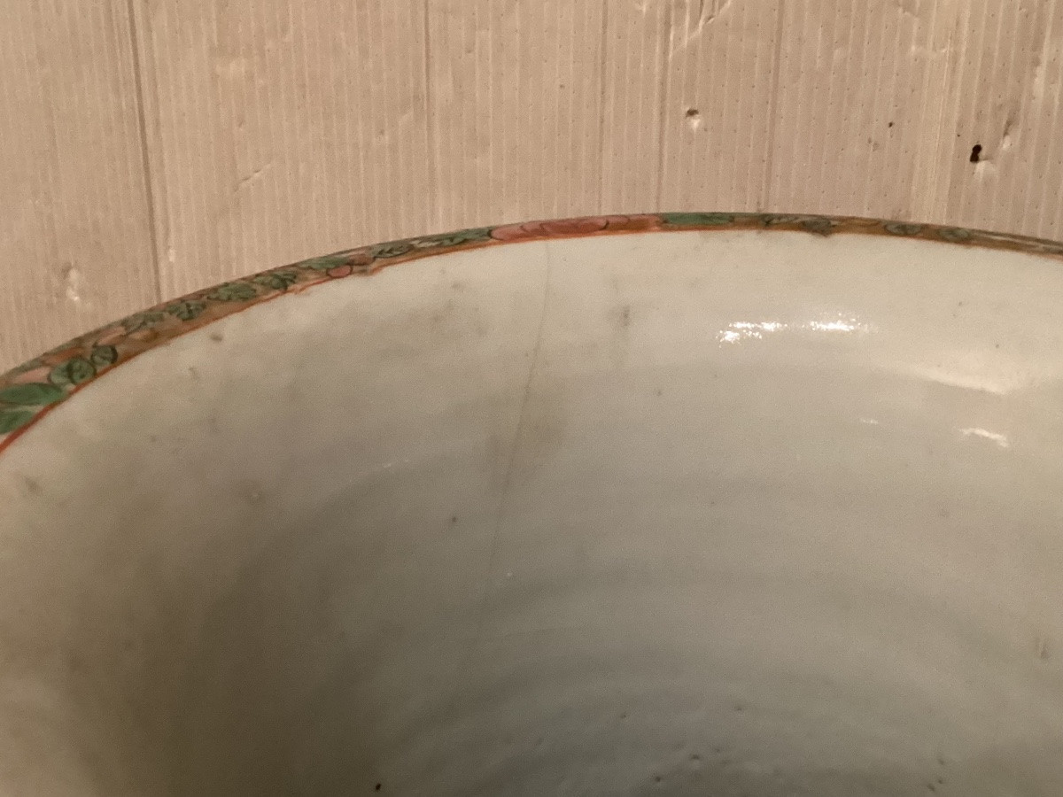 Paire de vases Canton 19ème -photo-7