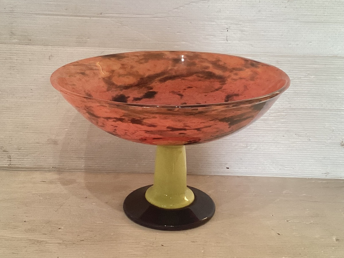 Glass Paste Bowl, 1930-photo-2