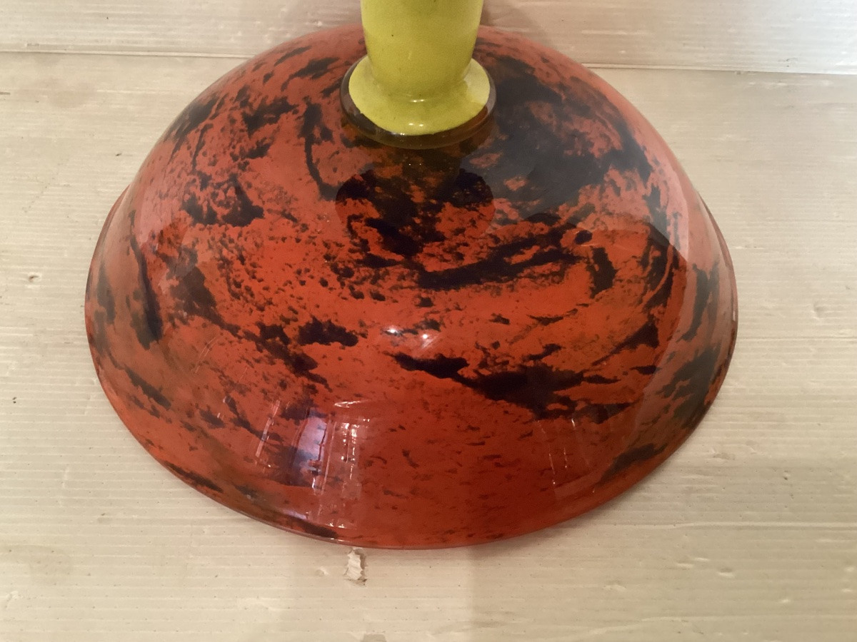 Glass Paste Bowl, 1930-photo-4