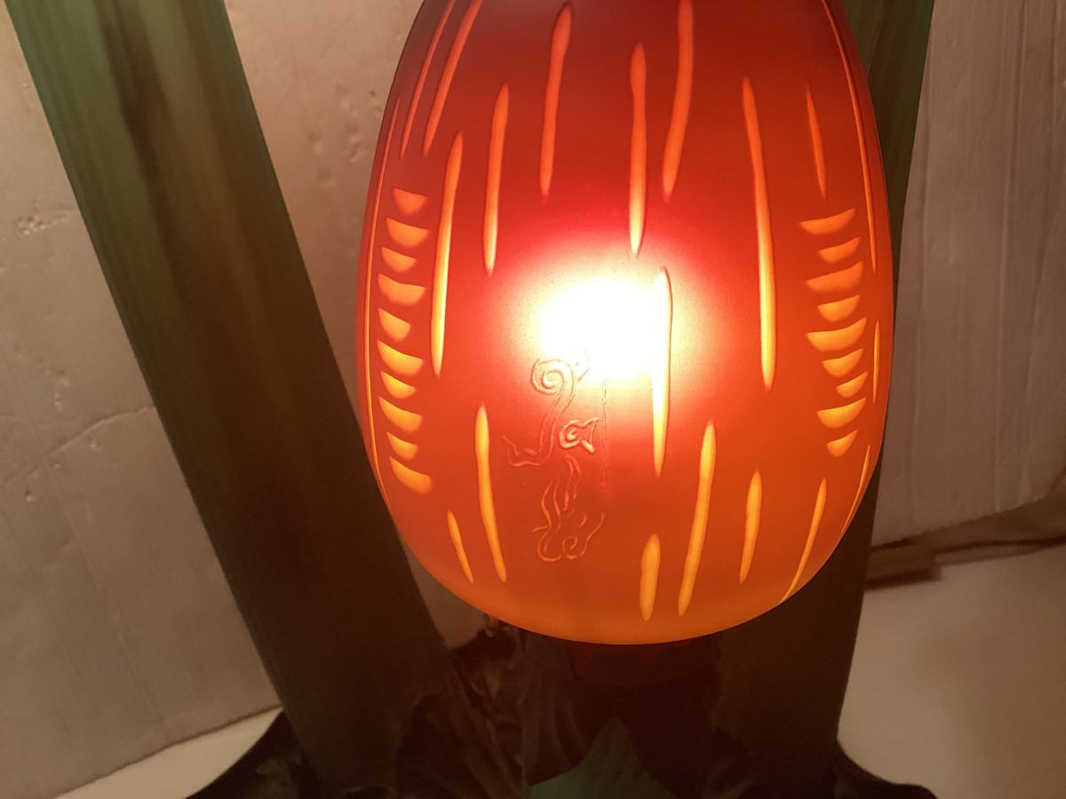 Coprins Lamp, Signed -photo-8