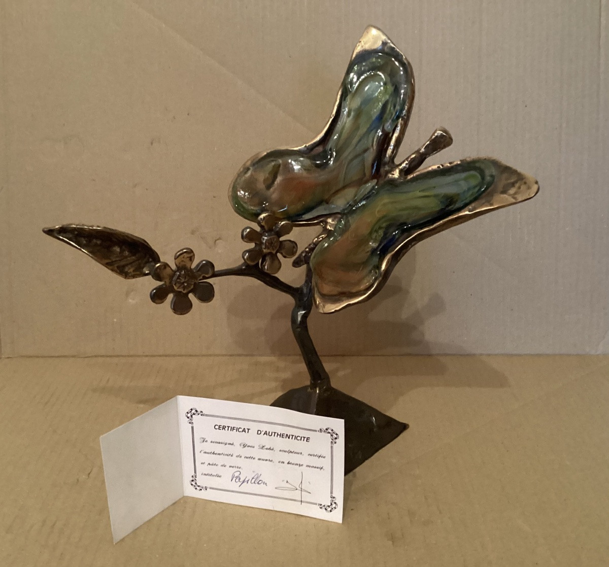 Lohé statue papillon -photo-2