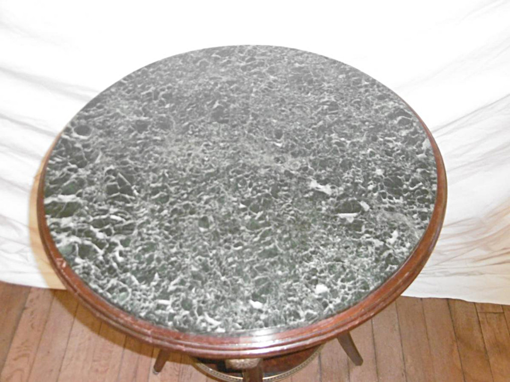 Guéridon En Acajou Style Réstauration-photo-3