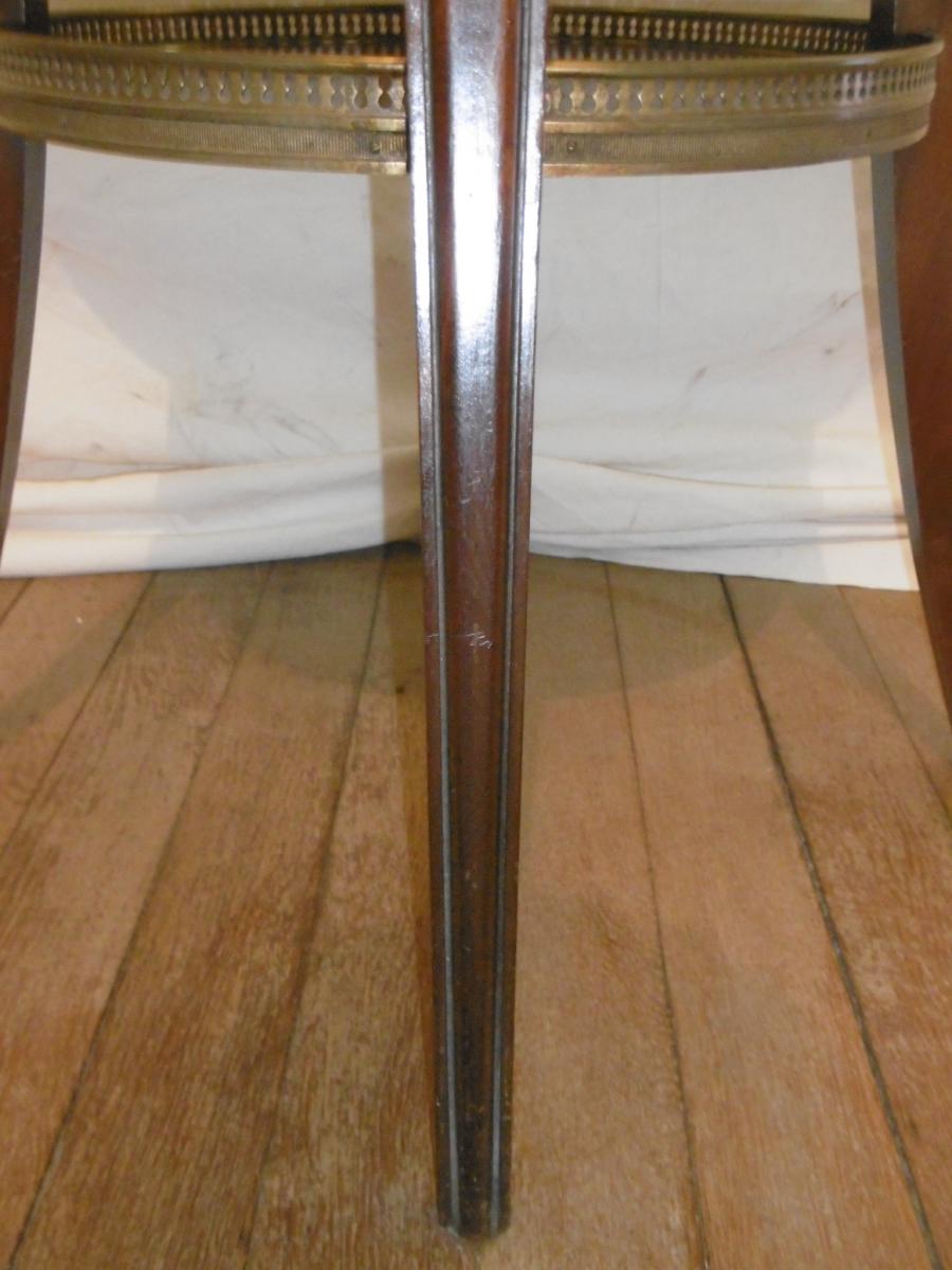 Guéridon En Acajou Style Réstauration-photo-2