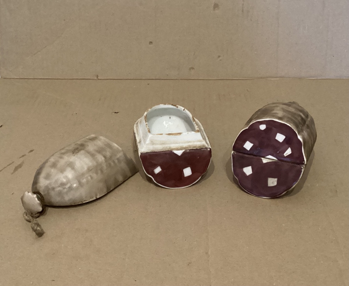 Pair Of Signed Trompe-l'oeil Paintings-photo-2