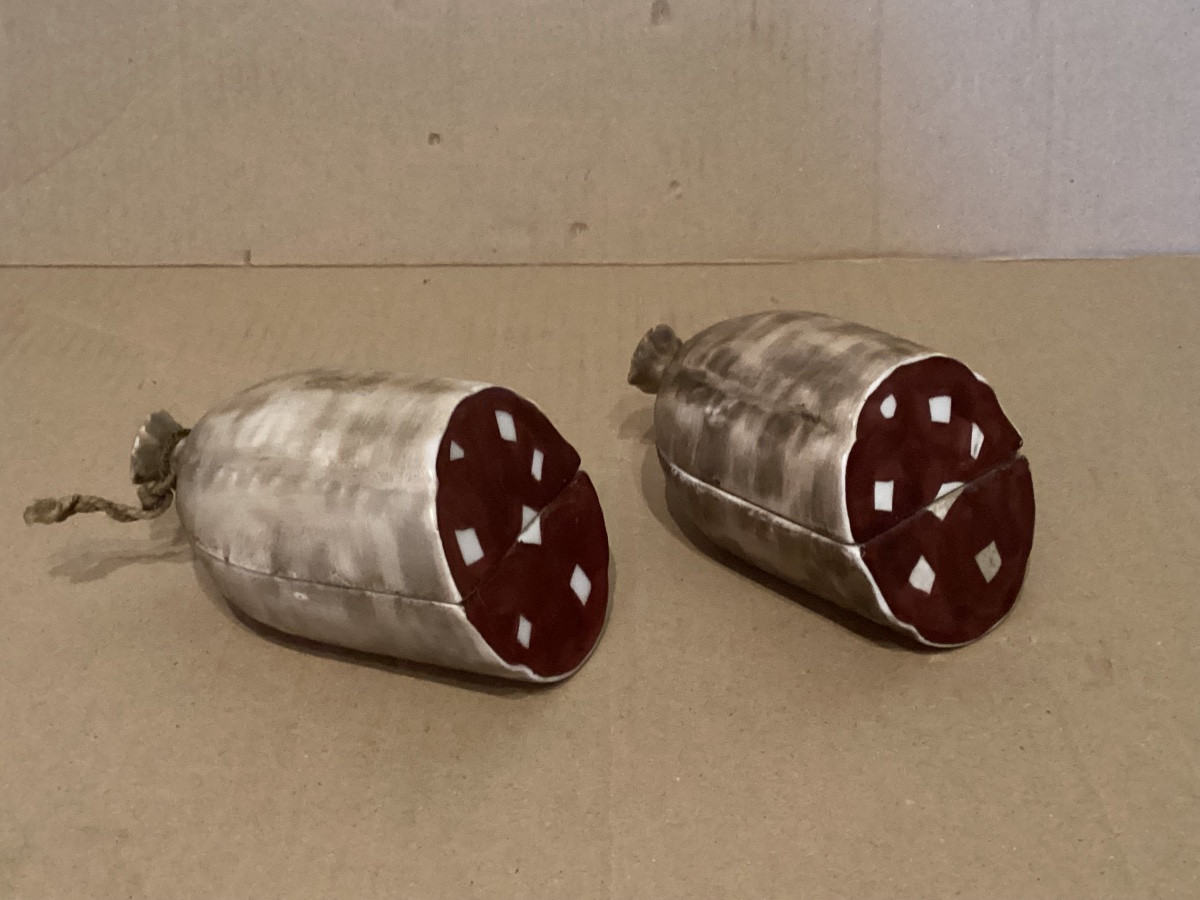 Pair Of Signed Trompe-l'oeil Paintings-photo-3