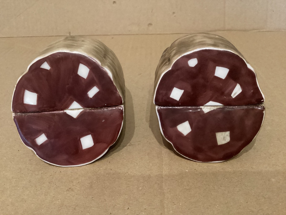 Pair Of Signed Trompe-l'oeil Paintings-photo-4