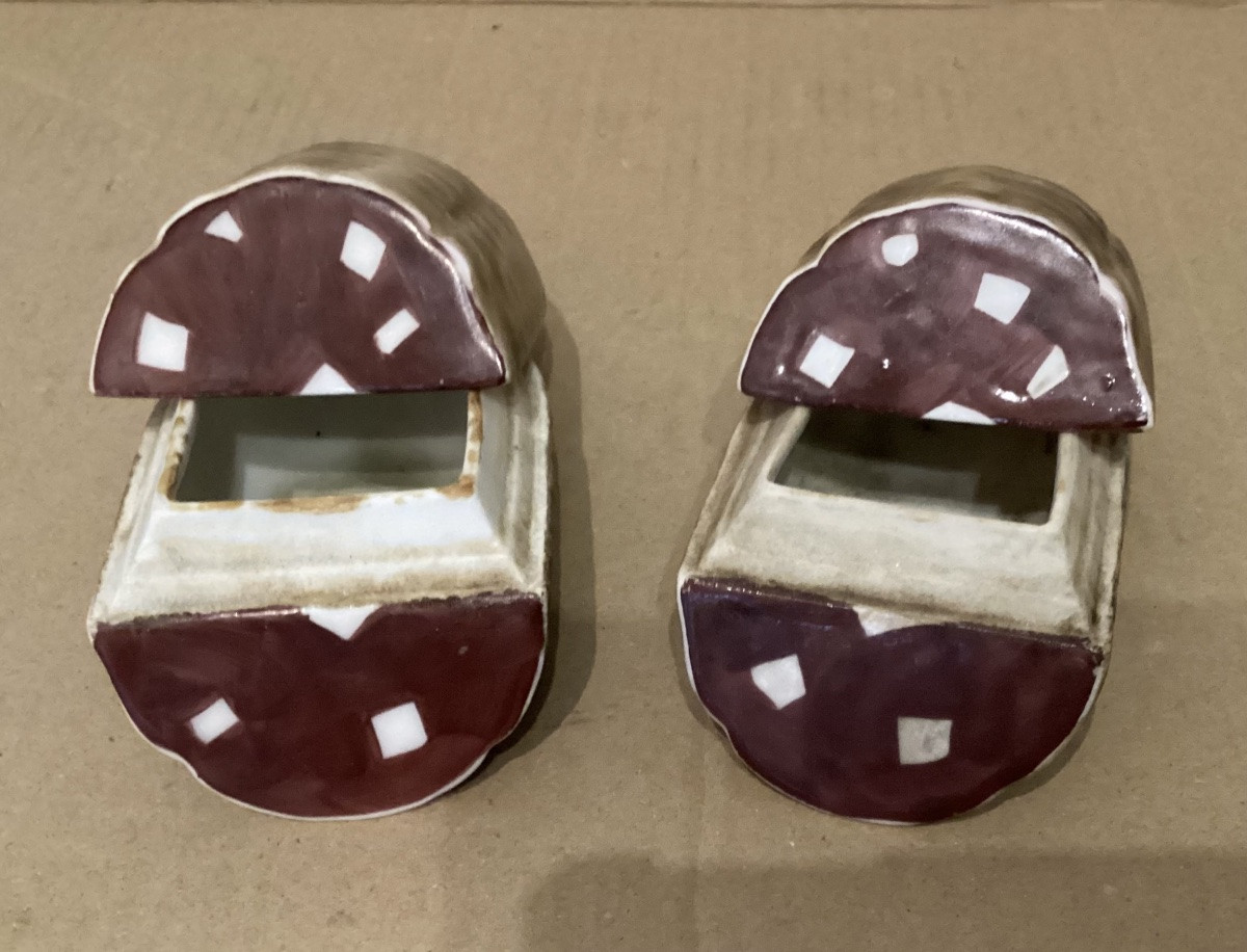 Pair Of Signed Trompe-l'oeil Paintings-photo-5