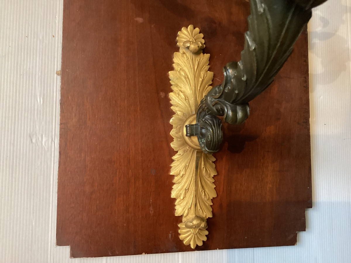 Pair Of Restoration Period Wall Sconces -photo-2