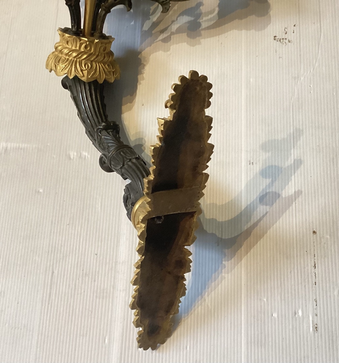 Pair Of Restoration Period Wall Sconces -photo-8