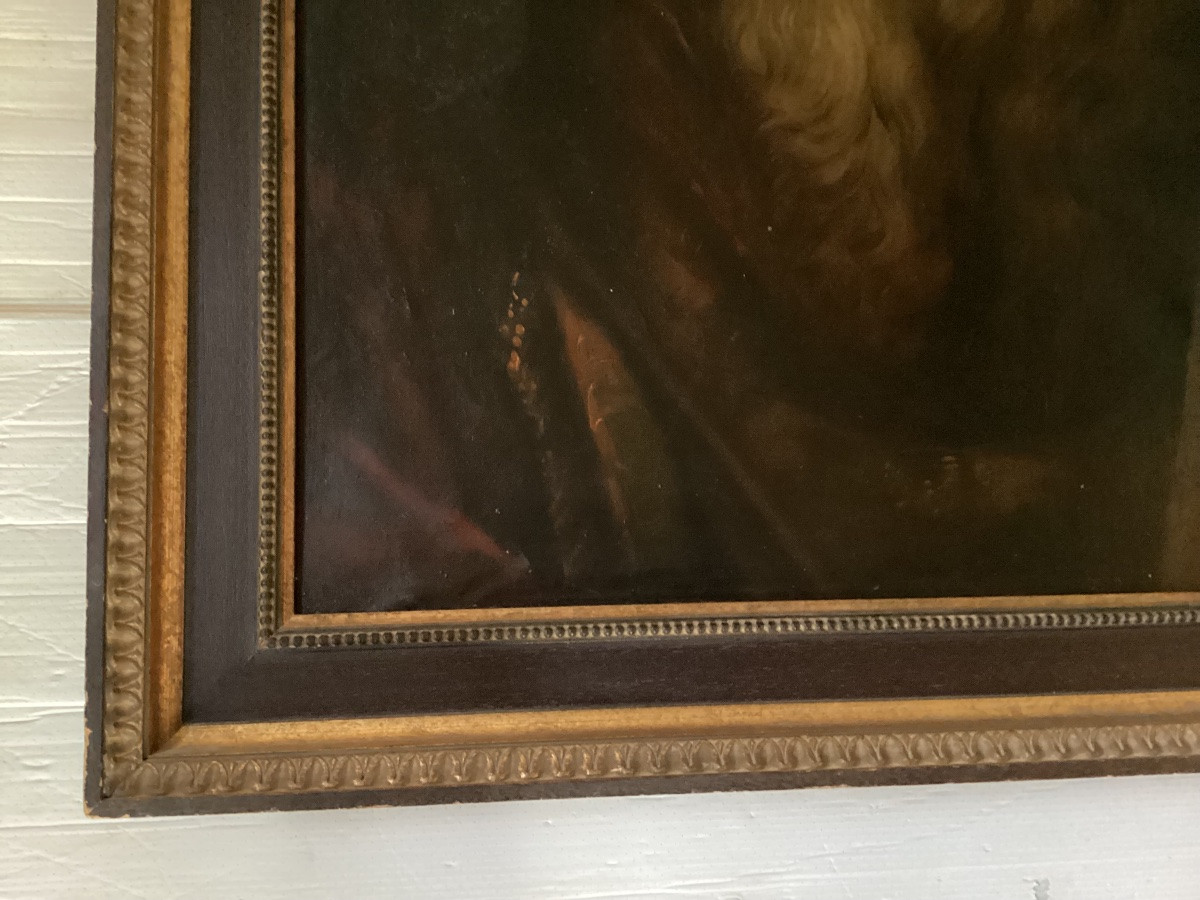 Portrait du prophète Moïse 17ème -photo-3