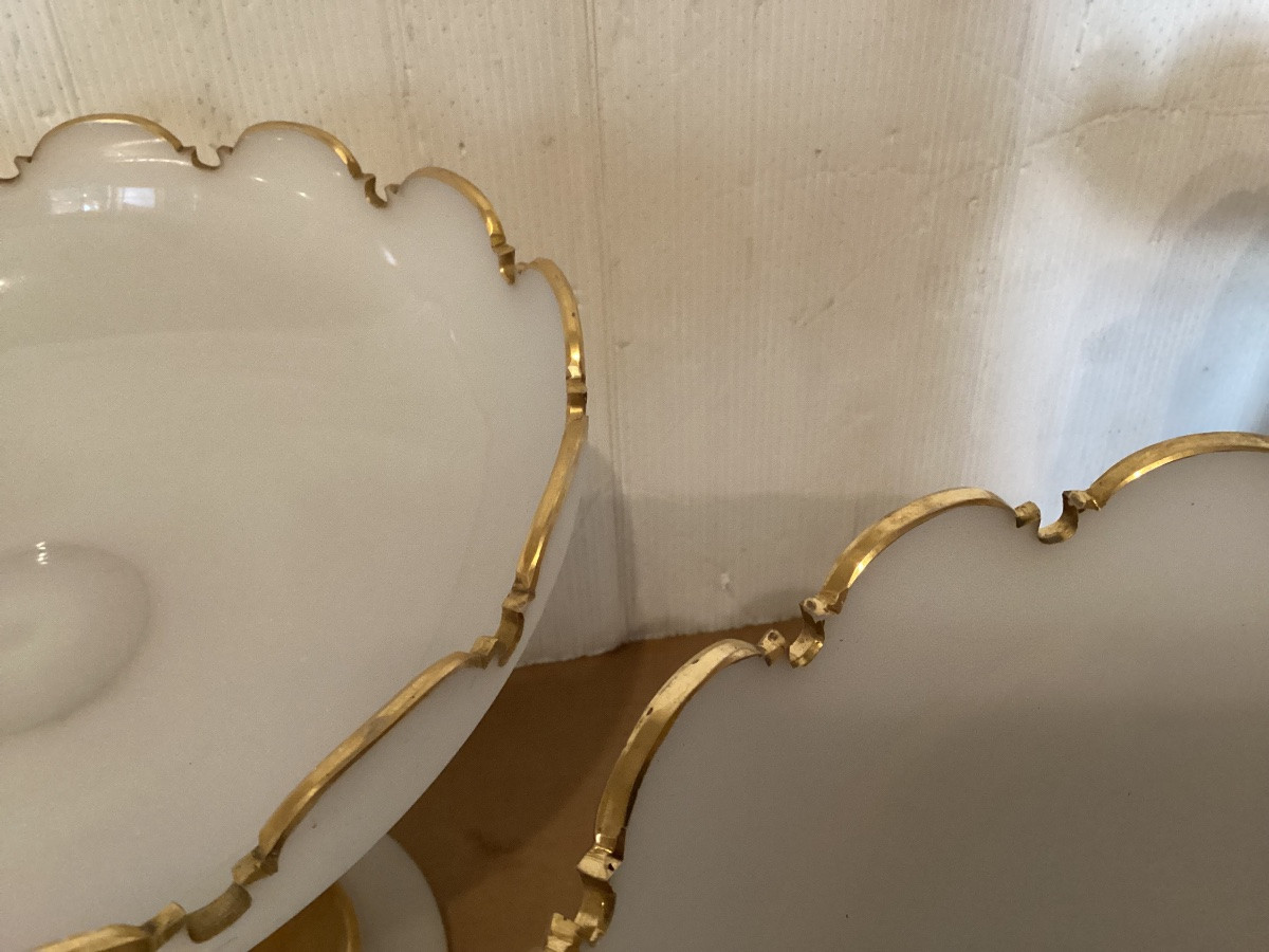 Trois coupes à fruit 19ème -photo-5