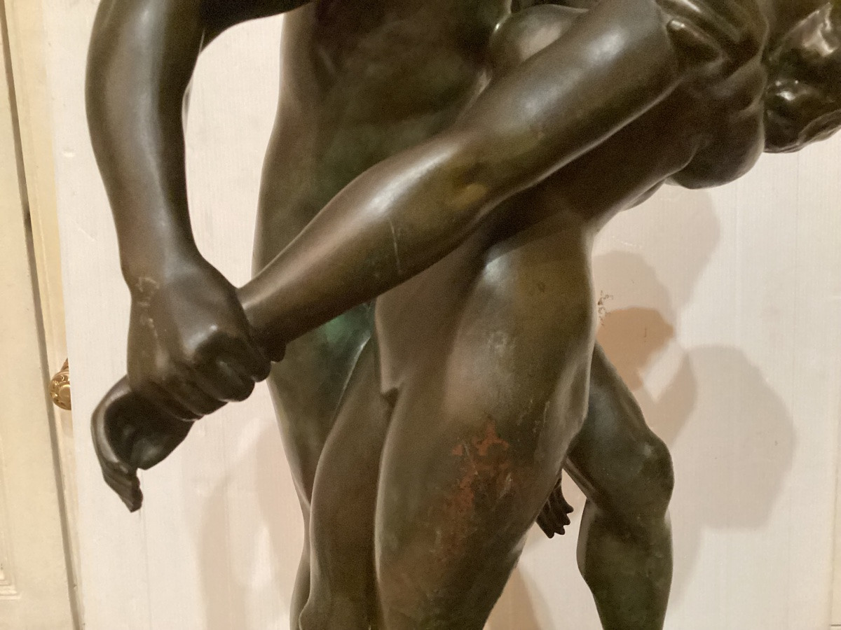 Important bronze signé « le couple »-photo-4