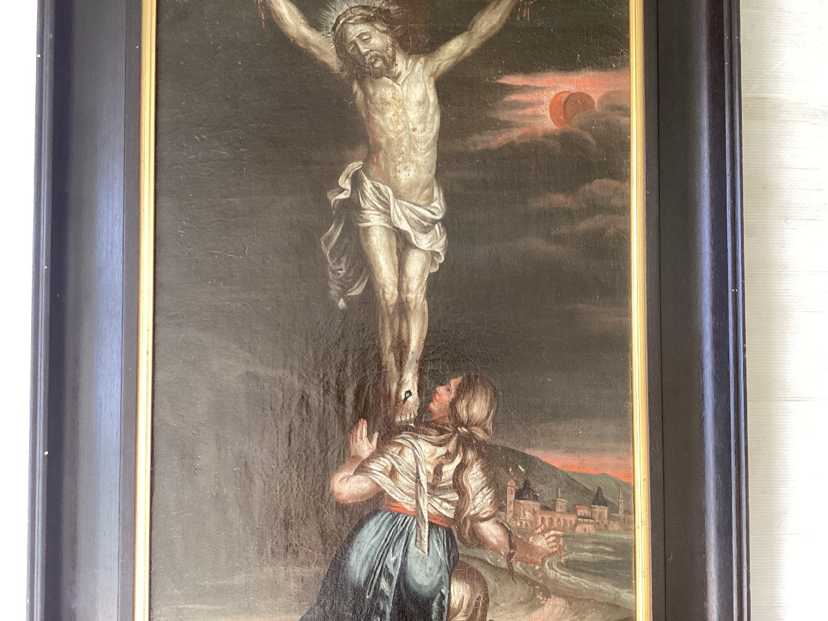 Huile sur toile 17ème-photo-3