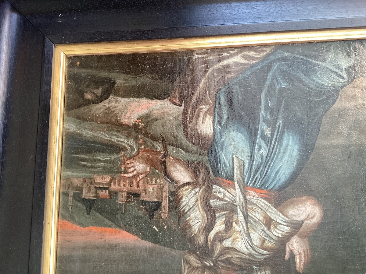 Huile sur toile 17ème-photo-2