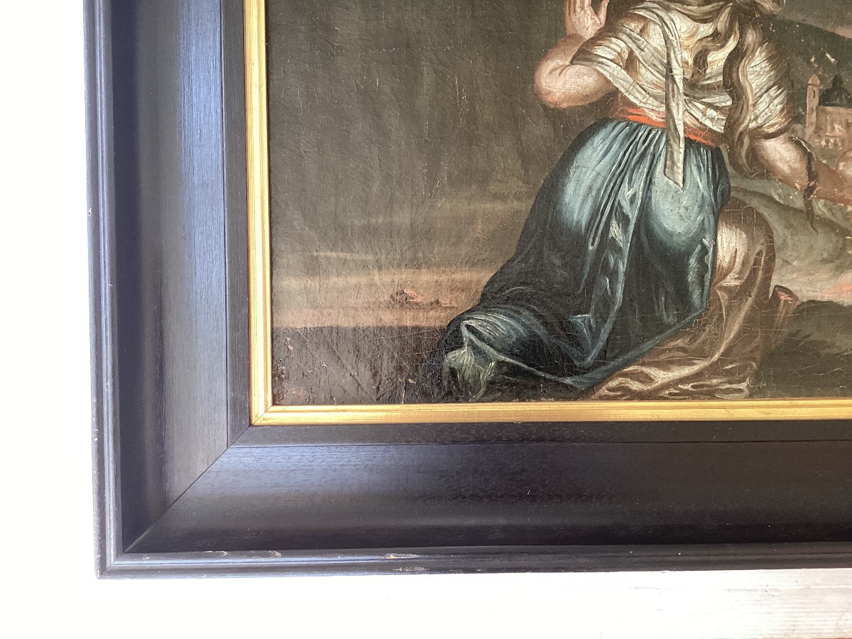 Huile sur toile 17ème-photo-3