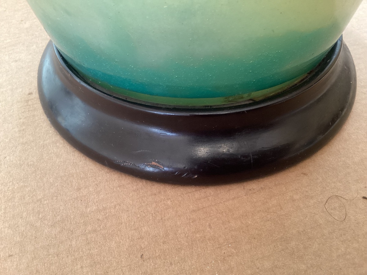 Muller frères Lunéville pied de lampe -photo-6