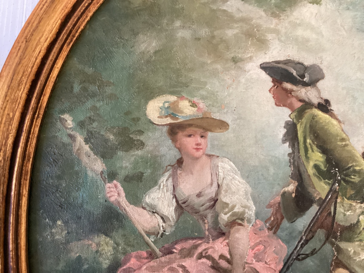 Lévigne Théodore paire de tableaux -photo-6