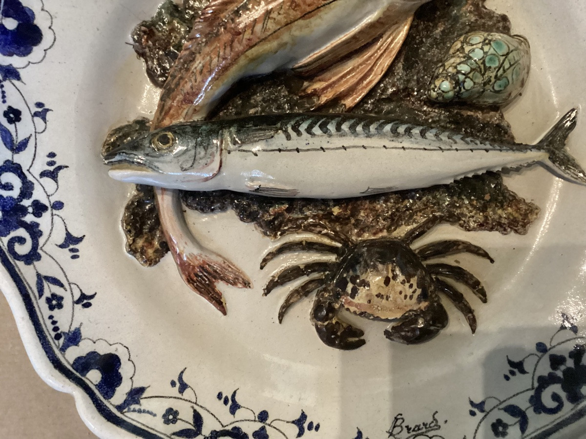 Brard Signed Plate -photo-4