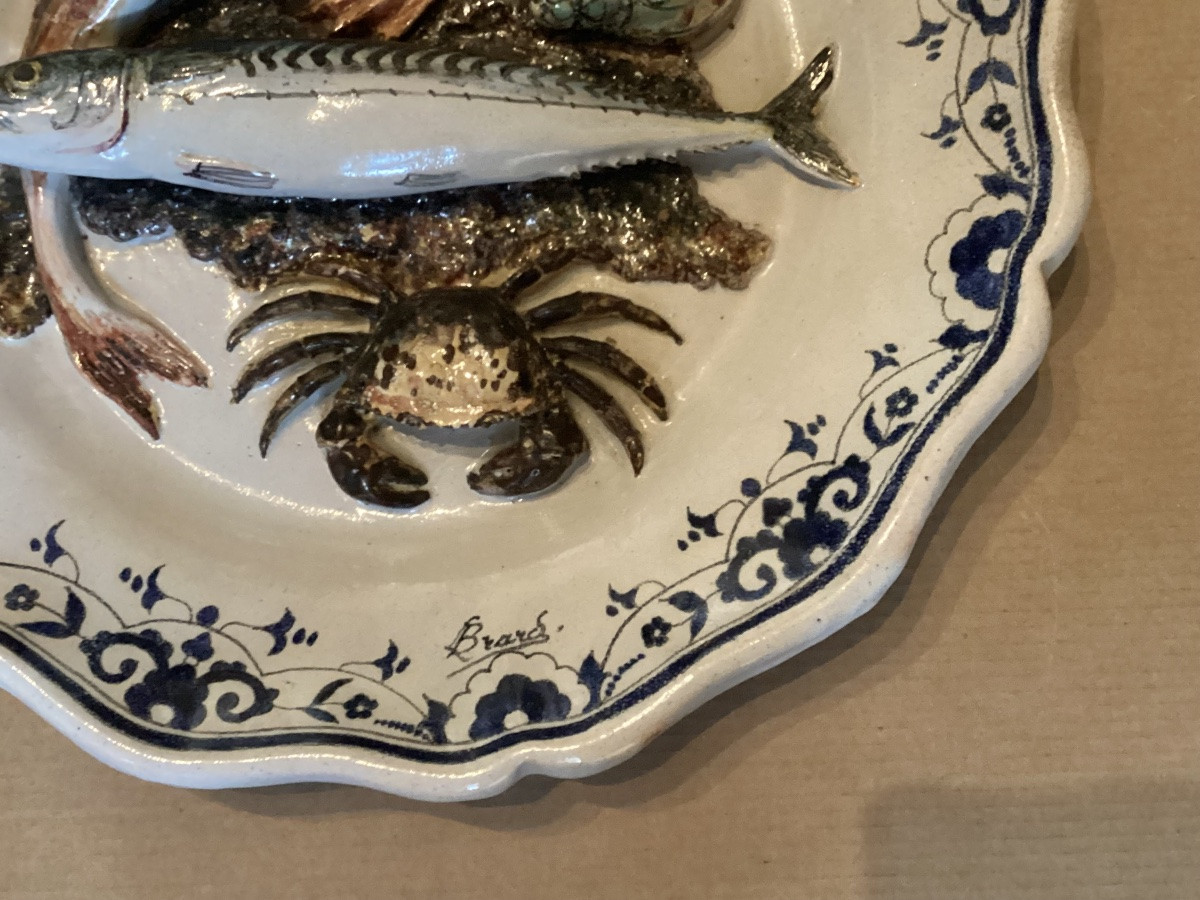 Brard Signed Plate -photo-1