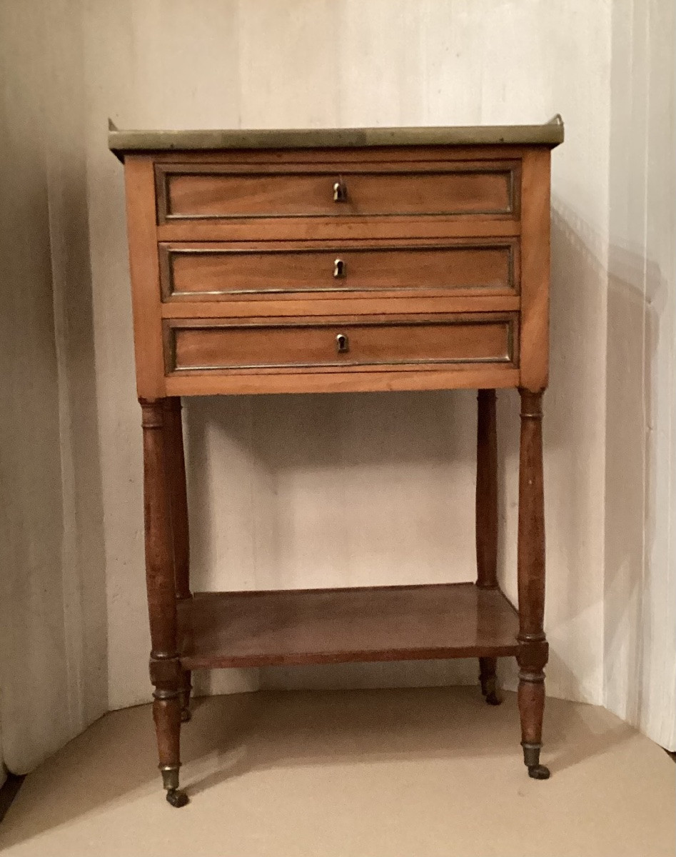 Table de salon époque Louis XVI -photo-2