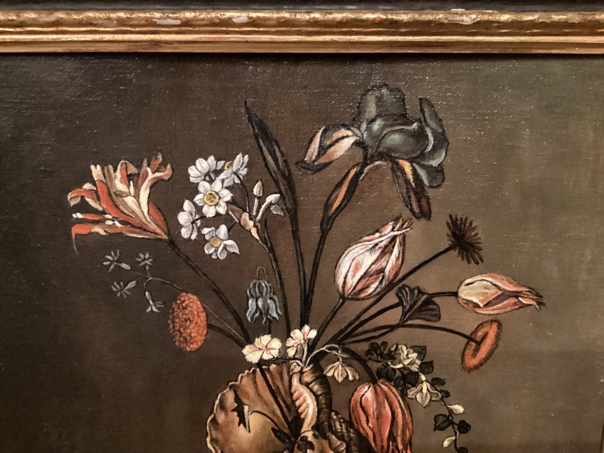 Painting On Panel "still Life"-photo-1