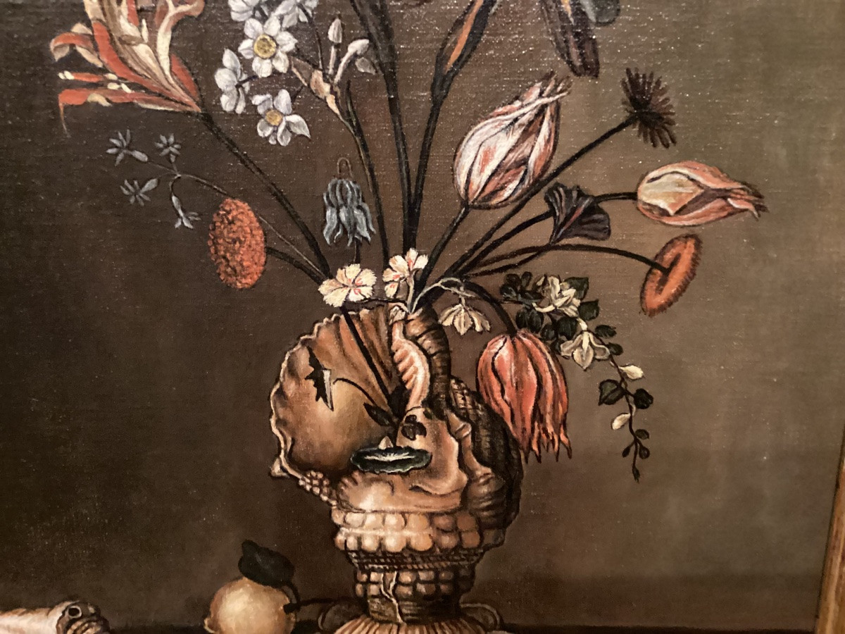 Painting On Panel "still Life"-photo-2