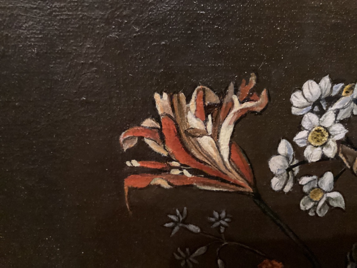 Painting On Panel "still Life"-photo-7