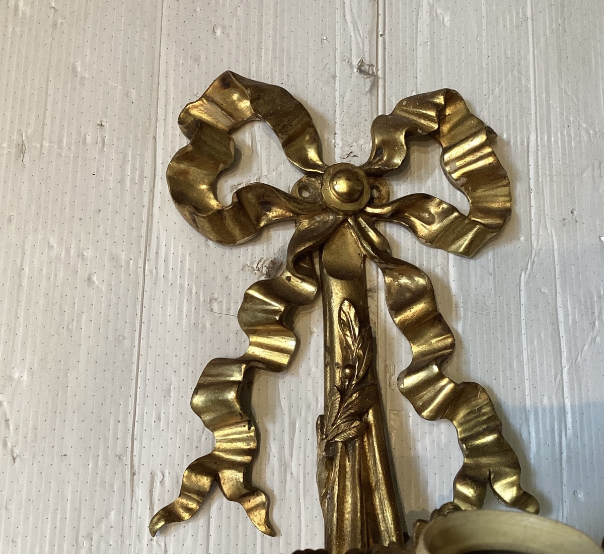 Importante paire d’appliques Louis XVI -photo-6