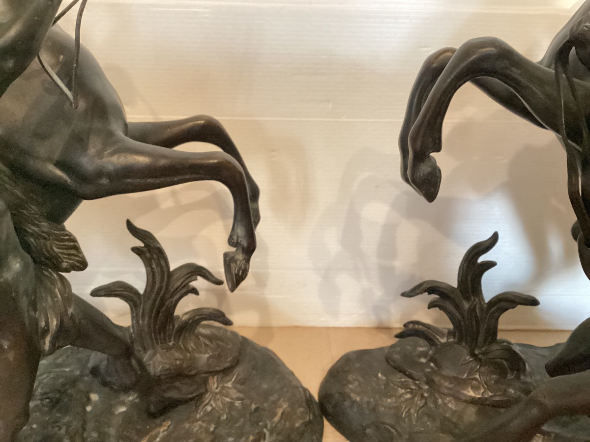 Pair Of 19th Century Bronzes -photo-2