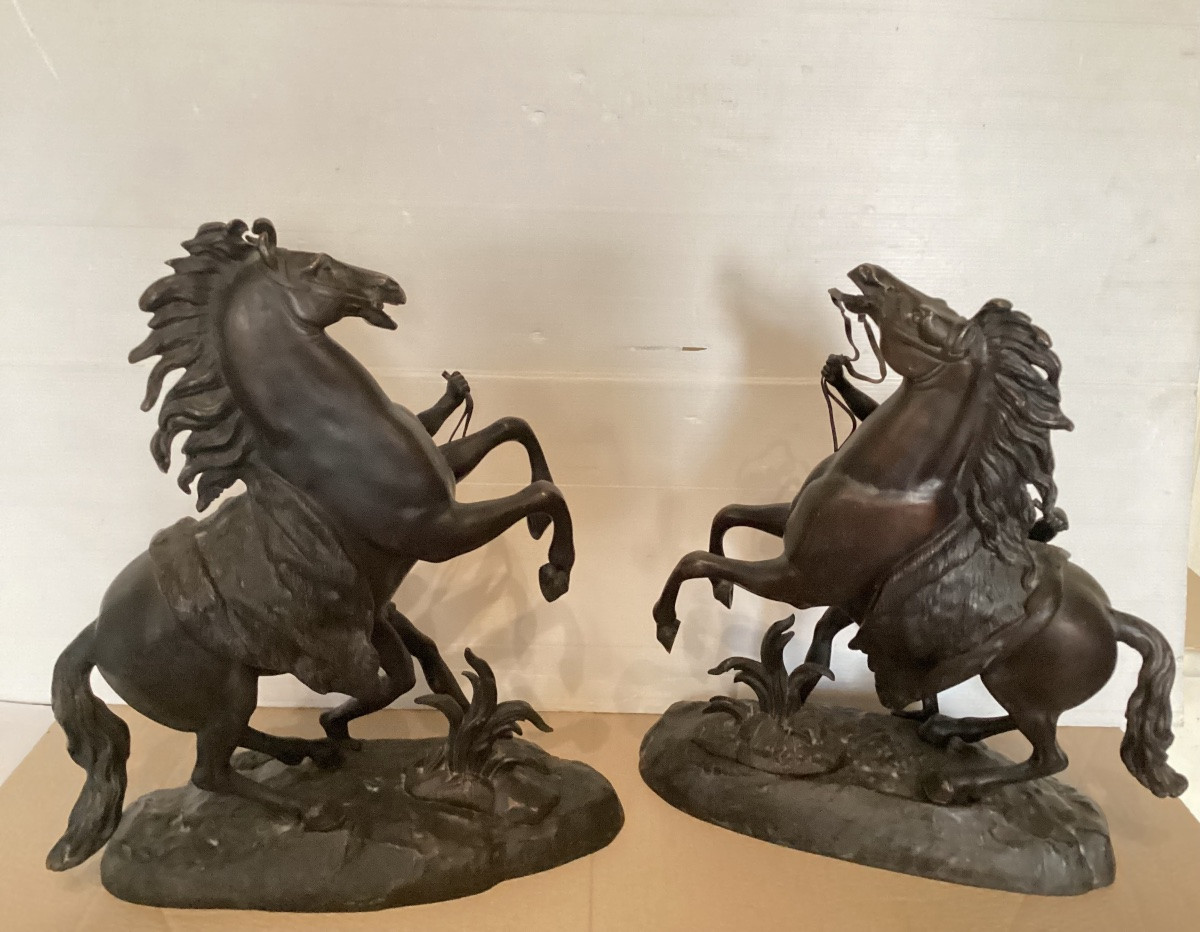Pair Of 19th Century Bronzes -photo-3