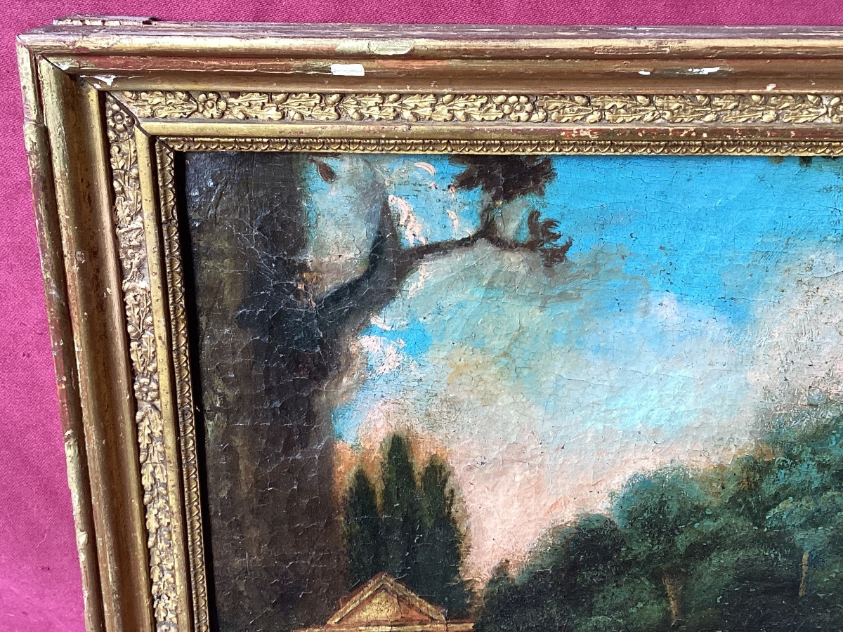 Small 19th Century Trumeau -photo-2