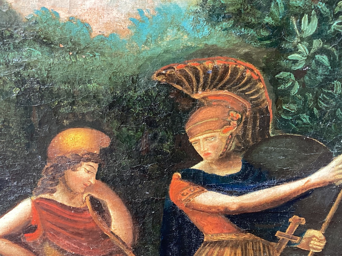 Small 19th Century Trumeau -photo-3