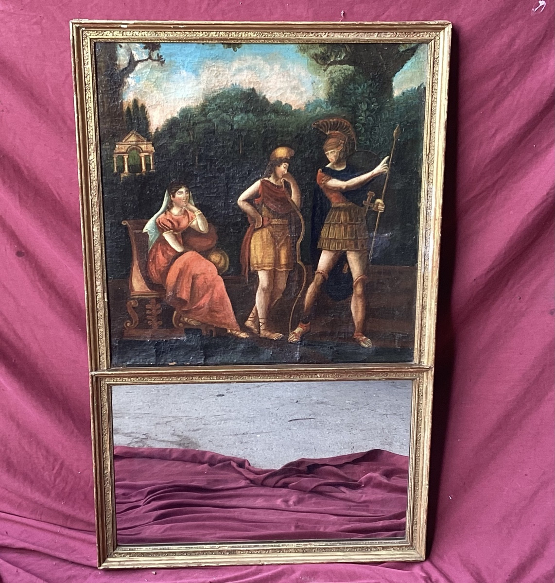 Small 19th Century Trumeau 