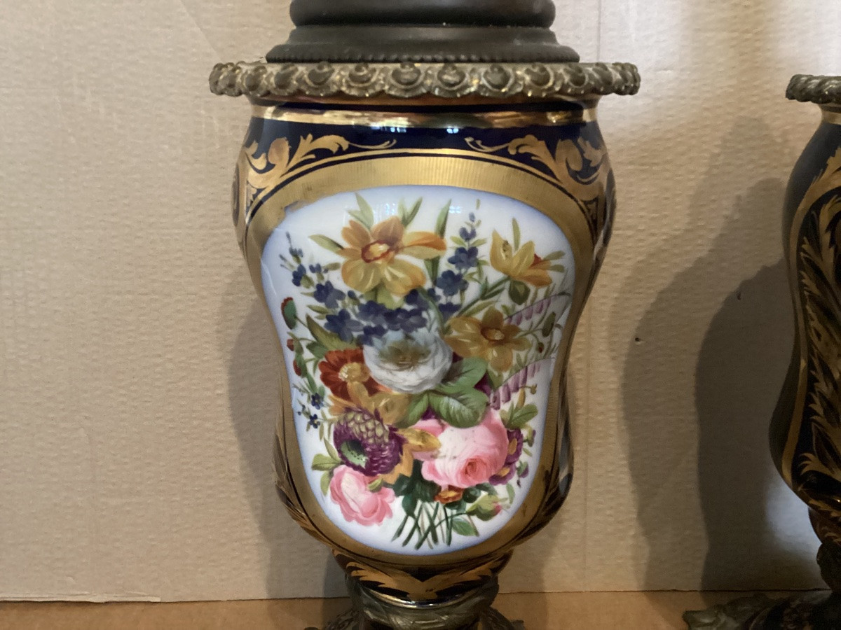 Paire de lampes Napoléon III -photo-2