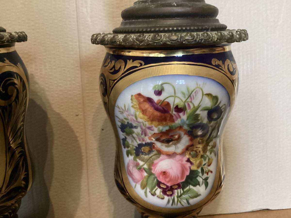 Paire de lampes Napoléon III -photo-3