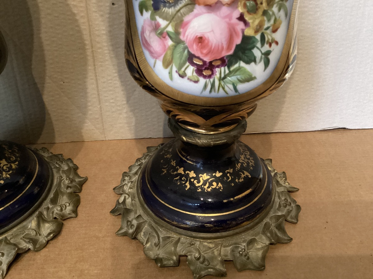 Paire de lampes Napoléon III -photo-4