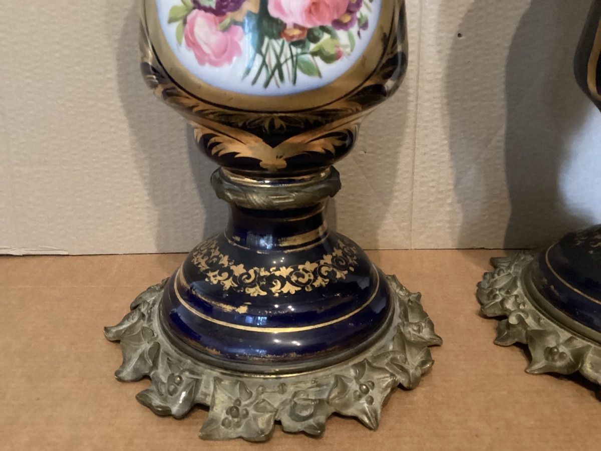 Paire de lampes Napoléon III -photo-1